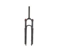 LQVAIPT Bicycle Front Fork Mountain Bike Fork, Ultra Soft Air Suspension, Compatible With 26 27.5 29 Inch Aluminum Magnesium Alloy Shock Absorbing MTB Suspension Fork(Black)