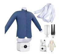 LQVAIPT Hands Free Automatic Ironing Machine, 360° No Blind Spots, Quick Iron in 8 Minutes,Time Temperature Adjustable, for All Fabrics(Upgraded)