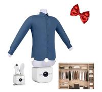 LQVAIPT Hands Free Automatic Ironing Machine, 360° No Blind Spots, Quick Iron in 8 Minutes,Time Temperature Adjustable, for All Fabrics(Basic)