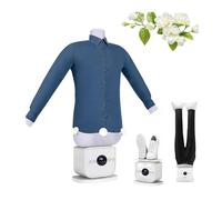 LQVAIPT Hands Free Automatic Ironing Machine, 360° No Blind Spots,Quick Iron in 8 Minutes,Time Temperature Adjustable, for All Fabrics(Basic)