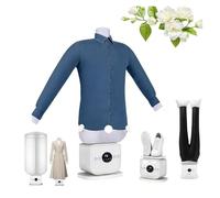 LQVAIPT Hands Free Automatic Ironing Machine, 360° No Blind Spots, Quick Iron in 8 Minutes,Time Temperature Adjustable, for All Fabrics(Upgraded)