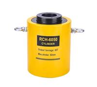 LQVAIPT Hollow Hydraulic Jacks 4in 100mm Stroke,Automatic Retraction Jacks Lifting Cylinders That Can Be Pushed Or Pulled