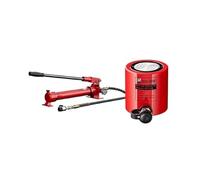 LQVAIPT Hydraulic Jack, 2in Stroke, with Manual Pump CP-700, Automatic Retraction, Ideal for Auto Repair and Construction(30T/66138lb-2in Stroke)