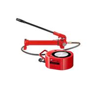 LQVAIPT Hydraulic Jack, with CP-700 Hand Pump, Automatic Retraction for Shipbuilding and Bridges, Multiple Angles of Use(100T jack+CP-700 hand pump)