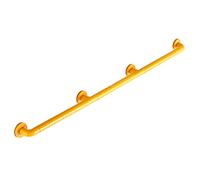 LQX Staircase Handrail Rail Banister Kit, for Bathroom Indoor or Outdoor Stairs Railing Support Rails Yellow Safty Anti-Slip Nylon Shell/60cm(2ft)