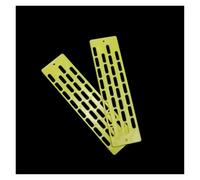 LQXHZ 100pcs Rearing Anti Escape Run Fly Away Bees Queen Plastic Spacer Ward Beehive Blocker Barrier Sheet Nest Door Gate Suplies(Yellow)