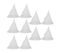 LQXHZ 10pcs Nylon Cone Honey Filter Honey Filtration Mesh Red Wine Residue Filtration Net Cloth Reptiles Living Box Beekeeping Equipme