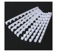 LQXHZ 10Pcs White Wide Beehive Plastic Frame Ends / Spacers Bee Rasing Nurturing Divider Beekeeping Equipment Tools Apiculture