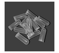 LQXHZ 15Pcs/Bag 100ml Centrifuge Tube Vial Clear Plastic Vials Container Snap Cap Plastic Test Tubes Laboratory Supplies