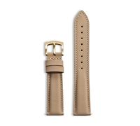 LQXHZ 18mm 19mm 20mm 22mm PVC Sailcloth Straps For Watches Men Women Quick Release Waterproof Watch Bands(Khaki Gold,22mm)