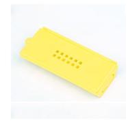 LQXHZ 40PCS Professional Beekeeping Transport Cages Plastic King Prisoner Bees Queen Post Cell Catcher Room Cage Bee Tools Equipment(Yellow)