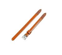 LQXHZ Genuine Leather Bracelet Watchband 8mm Wristband Compatible With Fossil ES4340 4119 4000 3745 3861 4026 3862 Watch Band(Brown,Rose-K1-8mm)