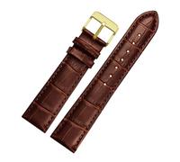 LQXHZ Genuine Leather Watch 22mm 23 24 26mm 28mm Watchband Pin Leather Bracelet Watch Band(Blackish green SK,20mm)