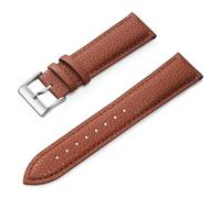 LQXHZ Genuine Leather Watch Band 12 14 16 18 19 20 21 22 24 Mm Watch Strap For Man Women Wrist Watchband(Brown 1,19mm)