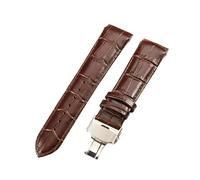 LQXHZ Genuine Leather Watch Band Compatible With Tissot 1853 Couturier T035410 T035617 Strap Accessories 22 23 24mm Wristband(Brown-Steel-B1,22mm)