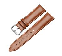 LQXHZ Genuine Leather Watch Bands Strap 12mm 13mm 14mm 15mm 16mm 17mm 18mm 19mm 20m 21mm 22mm 23mm 24mm Men General Watch Band Straps(LBrown,24mm)