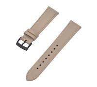 LQXHZ Nylon Leather Quick Release Watch Strap 18mm 20mm 22mm Replacement Band For All Brand Watches(Khaki Black,20mm)
