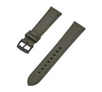 LQXHZ Nylon Leather Quick Release Watch Strap 18mm 20mm 22mm Replacement Band For All Brand Watches(Army Green Black,20mm)