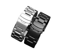 LQXHZ Stainless Steel Watch Band Strap 22mm/24mm/26mm Metal Replacement Bracelet Men Women/Silver WristBand(Silver,26mm)