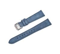 LQXHZ Vintage Soft Suede Leather Watch Strap Band Quick Release 18mm 19mm 20mm 22mm Replacement Wristband Accessories(Light Blue,22mm)