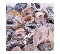 LQYXGS Crystal Stone Home Decor 5pcs Natural Geode Crystal Hole Mineral Specimen Clean Crystal Clusters