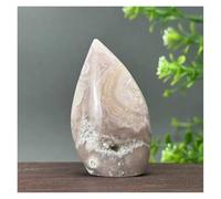 LQYXGS Crystal Stone Home Decor Natural Agate Free Form Torch Home Decor(53g 60mm)