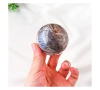 LQYXGS Crystal Stone Home Decor Natural Blue Crystal Sphere Home Decor(5-5.5CM)