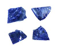 LQYXGS Crystal Stone Home Decor Natural Blue-vein Stone Crystal Rough Crushed Stone Crystals Energy Mineral Decoration(50g)