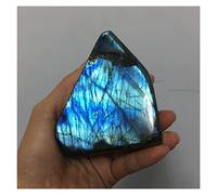 LQYXGS Crystal Stone Home Decor Natural Crystal Labradorite Stone With Blue Or Yellow Flash Moonstone Quartz Healing Home Decoration(500-600g)