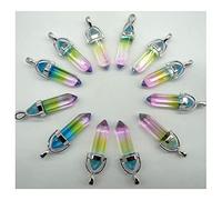 LQYXGS Crystal Stone Home Decor Natural Quartz, Crystal, lapis, Turquoise, tiger eye, Opal, Hexagonal decorate(NO.9)