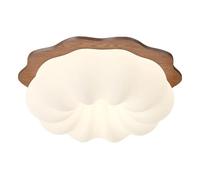 LQZCXMF Bedroom Lighting - Creamy Style LED Flush Mount Ceiling Light Fixture Three Color Temperature With Acrylic Lampshade Ceiling Lamp For Bedroom Living Room Boys Girls Kids Room