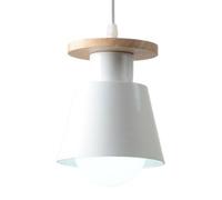 LQZCXMF Black and White Ceiling Pendant Lights Semi-Flush Mount Lighting Fixtures Modern Minimalist Shade French Elegant Chandeliers for Bedroom, Hallway, Café, Restaurant Adjustable E27 60W Lamp