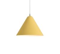 LQZCXMF Modern Colored Pendant Lamp Matte Finish Metal E27 Chandelier Adjustable Nordic Macaron Pendant Light Fixtures Conical Design for Dining Rooms, Bedrooms, and Bedside Lamps
