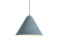 LQZCXMF Modern Colored Pendant Lamp Matte Finish Metal E27 Chandelier Adjustable Nordic Macaron Pendant Light Fixtures Conical Design for Dining Rooms, Bedrooms, and Bedside Lamps
