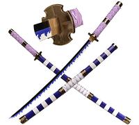 LQZJG Cosplay Anime Bamboo Sword Monkey D. Luffy Sword Katana Nidai Kitetsu Katana 103 cm / 44 Inches