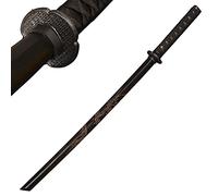 LQZJG Wooden Sword Training Sword Practice Black Carving Dragon Pattern 39 inches