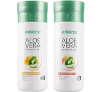 LR Aloe Vera Drinking Gel Peach + Honey Set 2 x 1000 ml Honey+Peach
