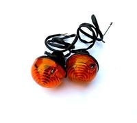 LR Series & Defender Rear Indicator Lights + Bulbs RTC5524 x 2 Allmakes Includes Stainless Steel Replacement Lens Screws, Early Type Fixed Wires