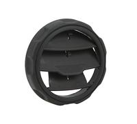 LR041180 Car Center Console Rear Vent Grille Cover, Black Round Replacement for Land Rover LR3 LR4, Enhances Interior Stylish Look, Simple Installation, Lightweight ABS Material,