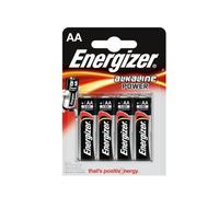 Energizer E300788200 Alkaline Power AA | 4 Pack