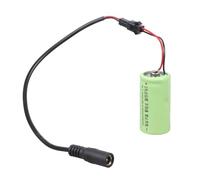 LR14 C Shape False Battery Connector DC5.5x2.1mm 5.5x2.1mmm Input for External Power Supply Conversion Battery Placehold