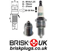 BRISK 1127 Spark plug