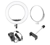 LR160 19" Bi-Colour LED Ring Light - 18W, 3,300K-8,000K, <400lux @1m, 10%-100% Brightness Range, 49.2cm (19") Ring Diameter, Net Weight: 1.21kg