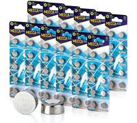 LR44 Batteries - 120 Count Pack - 1.5V Alkaline AG13 357 303 SR44 Battery Button Coin Cell Batteries
