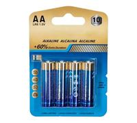 LR6 1.5V AA Alkaline Batteries available in a convenient 4 pack Perfect for powering your electronic devices efficiently and durably.