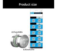 Button Cell Silver Oxide 371/SR920SW, 1 Battery