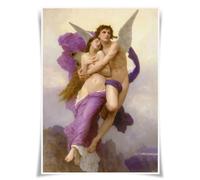Lrajan&Daucus Gr ods & Goddesses Portrait Poster - 12 Olympians A3 Art Prints, Hellenic Mythology Wall Decor for Home, Classroom & Ancient History Enthusiasts (Amor and Psyche)