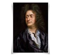 Lrajan&Daucus Top 100 Classical Composers Portrait Posters - A3 Premium Fabric Prints for Music Lovers, Educators & Home Studio Decor (49 Henry Purcell)