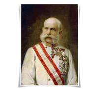 Lrajan&Daucus World-Famous Ancient Rulers Portrait Poster Collection - A3 Premium Prints for History Buffs, Classroom & Home Decor (Franz Joseph I of Austria)