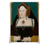 Lrajan&Daucus World-Famous Ancient Rulers Portrait Poster Collection - A3 Premium Prints for History Buffs, Classroom & Home Decor (Catherine of Aragon)